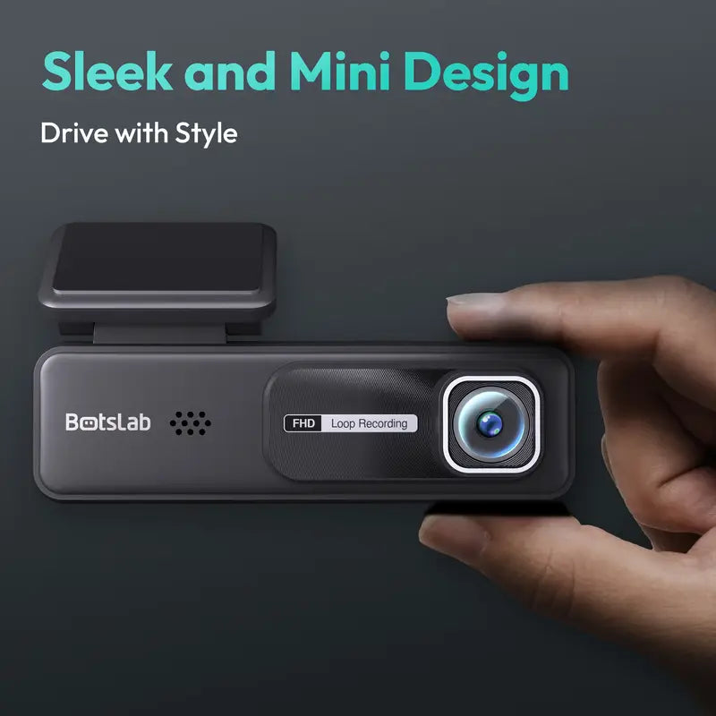 2K Dash Cam 140° Wide-Angle