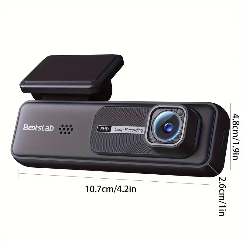 2K Dash Cam 140° Wide-Angle