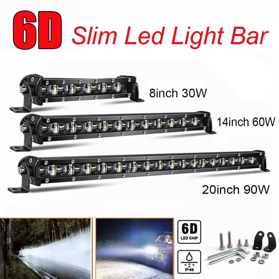 Ultra Slim Car LED Light Bar